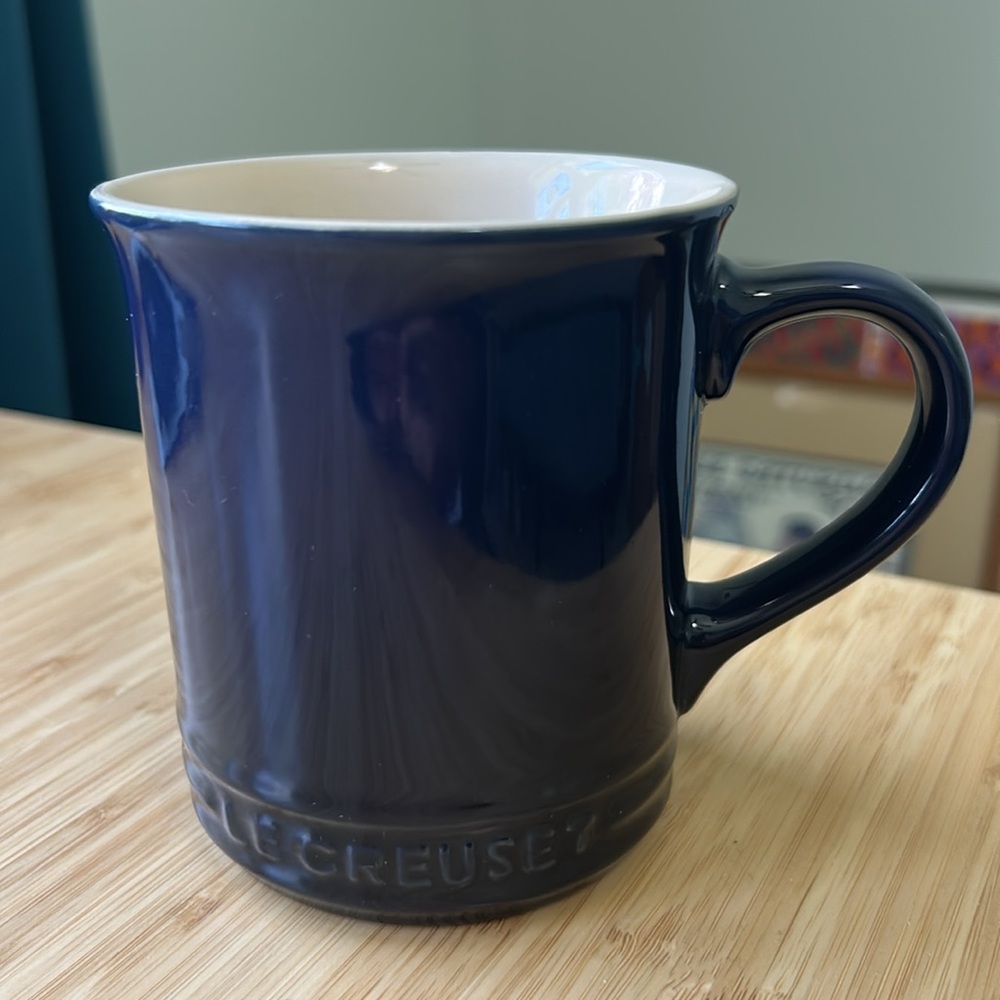 Le Creuset Blue Stoneware Mug